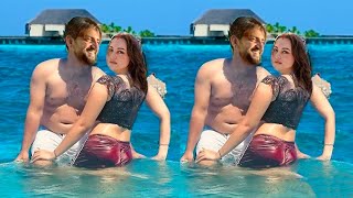 Pregnant Sonakshi Sinha Enjoying Honeymoon At Maldives With Husband Zaheer Iqbal