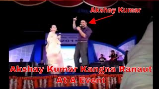 Akshay Kumar, Kangna Ranaut Sing a Song In Event 2016