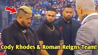 Roman Reigns & Cody Rhodes Become friends? NEW Team Roman Reigns ?