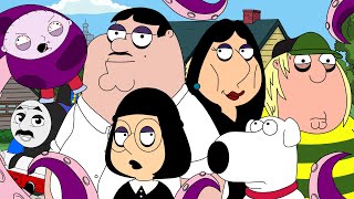 The Addams FAMILY GUY (Family Guy Parody Animation)