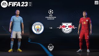 FIFA 23 - Manchester City vs RB Leipzig - UEFA Champions League | PC Gameplay