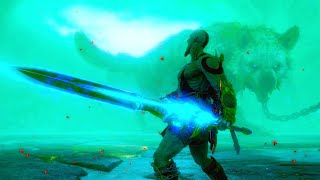 Garm Feels My Blade of Olympus | Young King Vs. Giant Wolf | God of war ragnarok Boss fight