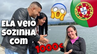 Imigrou sozinha para Portugal com 1000€ #portugal #brasileirosemportugal