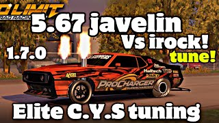 No limit 2 - Fastest javelin tune on YouTube! (1.7.0) tune that started it all. #nolimitdragracing2