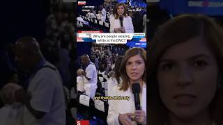 Why are people wearing white at the DNC?