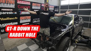 Our R32 GT-R Down The Rabbit Hole Again - Engine Out and Prep for USA Trip - Motive Garage