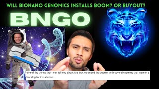 HUGE BNGO NEWS! Saphyr Installs backlog, Buyout chance, bngo stock update