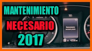 Como borrar la luz de mantenimiento Toyota Camry 2017 🥇🥇