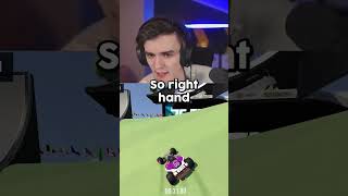 Wirtual talks about his hand preference in Trackmania