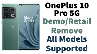 OnePlus 10 Pro 5G Demo/Retail Mode Remove & Network Unlock [All Models Supported] @alqabsolution