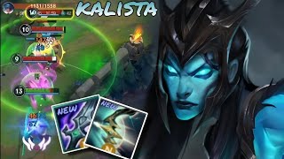 Wild Rift PBE SERVER 5.1 :NEW CHAMPION KALISTA EASY TO USE FULL GAMEPLAY NEW ITEMS