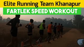 Fartlek Running Workout & Tata Mumbai Marathon 2023 results of Elite Running Team Khanapur