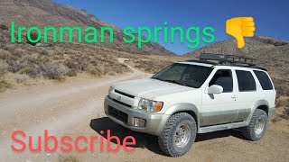 Nissan Pathfinder QX4 (R50) Ironman springs review