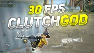 30FPS CLUTCHGOD IS BACK🔥| Low End Device | Redmi Note 3