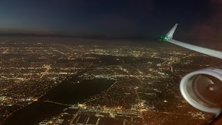 American Airlines Airbus  A321NEO Landing in Los Angeles