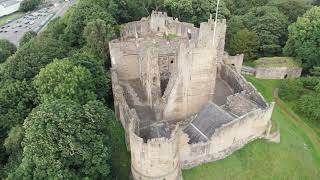 Prudhoe Castle / Prudhoe Town / Drone Footage (4k quality)