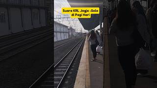 Siapa yg pagi - pagi sudah nyegat Kereta | KRL Solo - Jogja Tiket 8000 #healing #krl #solo #jogja