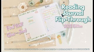 Reading Bullet Journal Flip -Through (Jan - Jun) // 2023