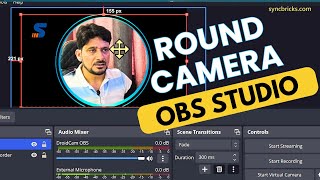 OBS Studio Round Camera