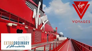 Scarlet Lady 🚢 Deck 17 Tour - Virgin Voyages (with hyperlapse)