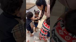 Tino bache Naina s Etna pyar krte h ❤️ #payalmalik #kritikamalik #zaidayantuba #cutebabies