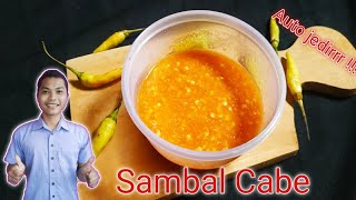 Sambal Cabe Rawit Semua Pedagang Pakai Ini YUK BIKIN !!!