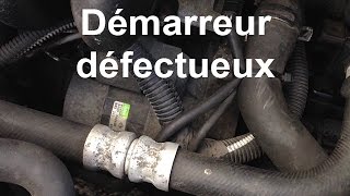 Démarreur défectueux : bruit de disqueuse - Valeo sur Renault Clio 2