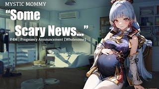 “Some Scary News..” F4A Audio - Wholesome - Pregnancy Announcement- Romantic