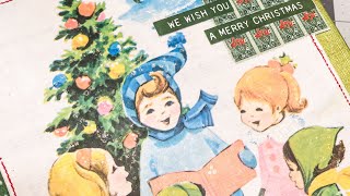 Christmas Junk Journal-Ring Binder Flip Through