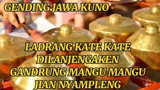 Ladrang Kate Kate Dilajengaken Lancaran Gandrung Mangu Mangu Karawitan sedyo laras.