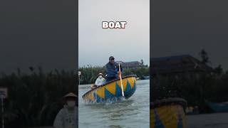 Coconut boat ride in vietnam🇻🇳