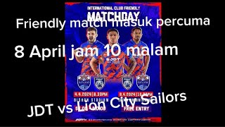 Friendly match pertama selepas sambutan decade of dominance | Masuk percuma | 8 April 2024 | 10 mlm