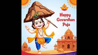 Happy govardhan puja status #govardhan puja 2024 watsapp status #new #krishna #shorts