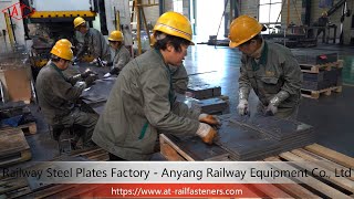 China Railway Rail Steel Tie Plates, Railroad Tie Plate Producer --Anyang Railway Equipment Co., Ltd