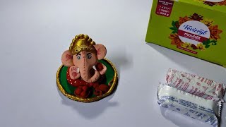 Ganesh Ji making from mouldit clay || step by step #CrafterIshika #ganeshchaturthi #viral