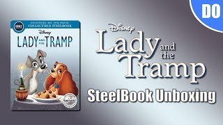 Lady and the Tramp Best Buy Exclusive SteelBook Unboxing & Digital Giveaway 2018