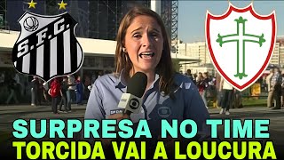 SAIU! ESCALAÇÃO DO SANTOS! ODAIR HELLMANN SURPREENDE TODOS! SANTOS X PORTUGUESA! NOTÍCIAS DO SANTOS