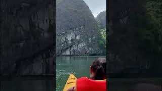 Kayaking, Ha Long Bay #travel #beyonce #shorts #halongbay