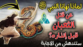 لماذا نهانا النبي ﷺ عن قتل الثعبان قبل إنذاره؟ ستبكي من الاجابة