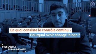 FAQ Réforme du lycée : En quoi consiste le contrôle continu ? Pourquoi avoir changé le bac ?