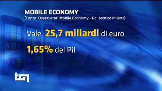 27/5/15 - I dati della Mobile Economy (RAI 1 - TG1 Economia)