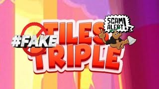 Happy Animal Triple Tiles (Early Access) Advert Vs Reality 🚩 False Advertising 🚩 Avoid ✖️