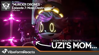 "MURDER DRONES - Episode 7: Mass Destruction" REACTION