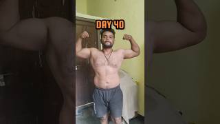 day 40 (75) day's hard challenge  #kompalinagaraj #hyderabadi #gym #shortsvideo #funny #fitness #gym