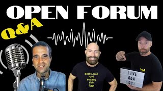 Open mic with DC. Cancer exercise, life hacks, routines, and nutrition