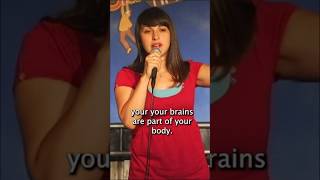 Rebecca Garcia: My brains, not my body #shorts #standupcomedy #comedy