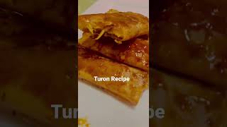 Turon Recipe #shortvideo #homemaderecipe #dessert #yummyfood #filipinofood #filipinosnacks -#banana