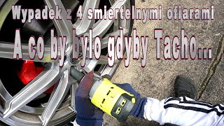 Wypadek z 4 smiertelnymi ofiarami i sprawdzanie tacho...