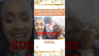 @cardib & @OFFSETYRN SUED 😱 SUBSCRIBE 💎🥀💎 #celebrity #news #viralshorts