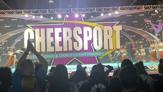 Cheer Extreme Raleigh SSX Cheersport Atlanta 2023 Day 2